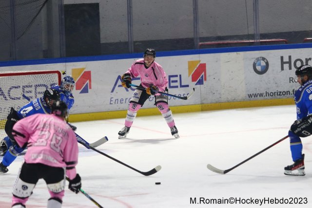 Photo hockey match Rouen - Gap  le 20/10/2023