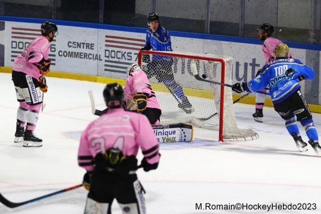 Photo hockey match Rouen - Gap  le 20/10/2023