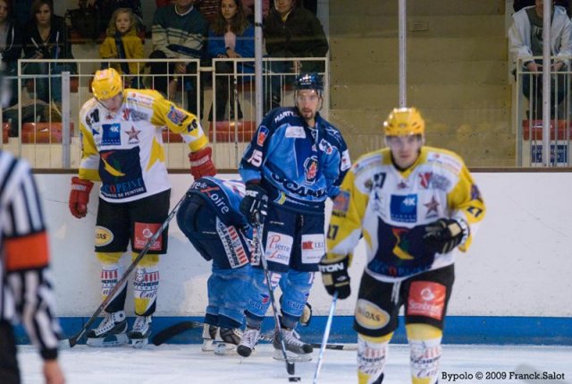 Photo hockey match Angers  - Strasbourg  le 03/10/2009