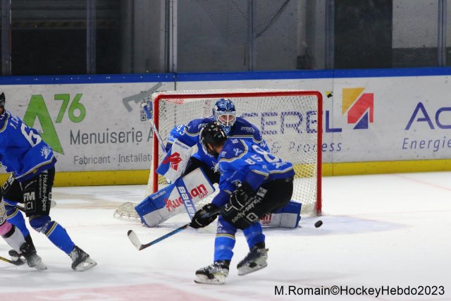 Photo hockey match Rouen - Gap  le 20/10/2023