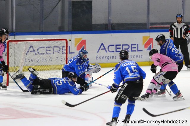 Photo hockey match Rouen - Gap  le 20/10/2023