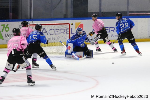 Photo hockey match Rouen - Gap  le 20/10/2023