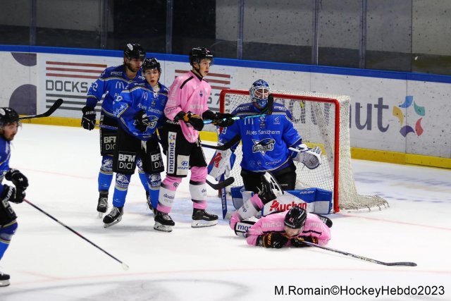Photo hockey match Rouen - Gap  le 20/10/2023