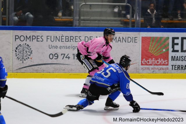 Photo hockey match Rouen - Gap  le 20/10/2023