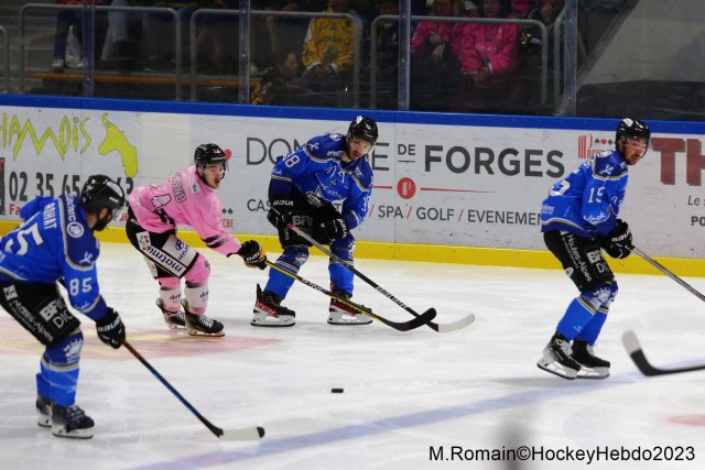 Photo hockey match Rouen - Gap  le 20/10/2023