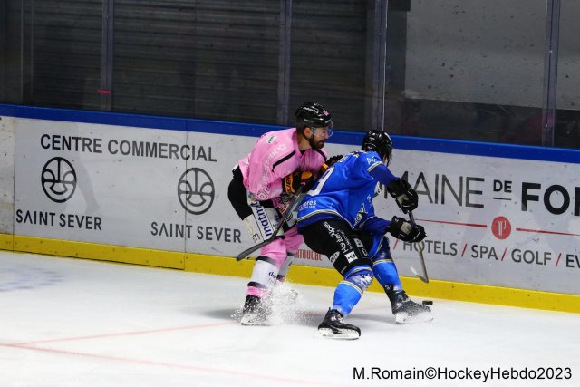 Photo hockey match Rouen - Gap  le 20/10/2023