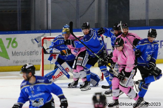Photo hockey match Rouen - Gap  le 20/10/2023