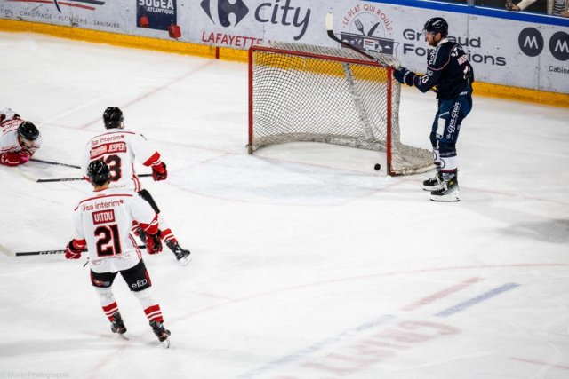 Photo hockey match Angers  - Nice le 20/10/2023