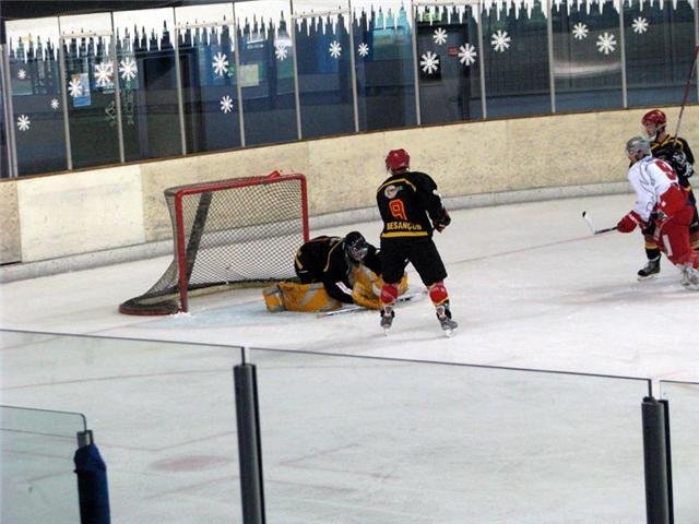 Photo hockey match Besançon - Annecy le 03/10/2009