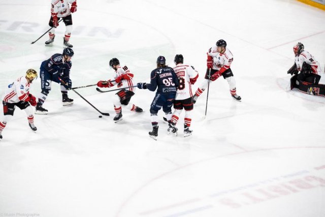 Photo hockey match Angers  - Nice le 20/10/2023