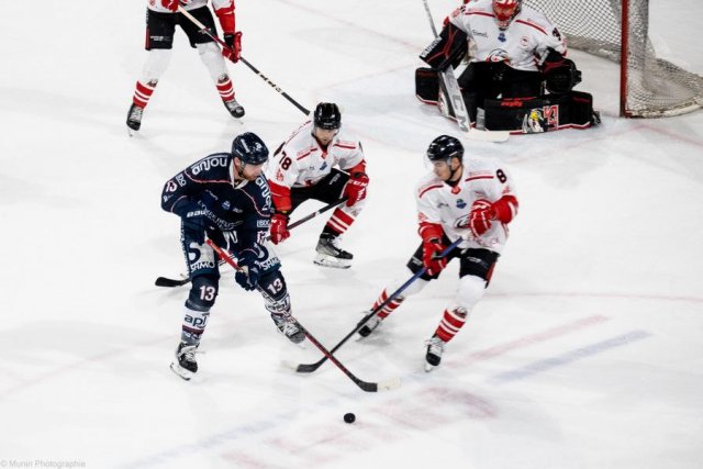 Photo hockey match Angers  - Nice le 20/10/2023