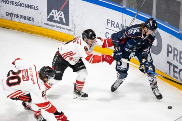 Photo hockey match Angers  - Nice le 20/10/2023