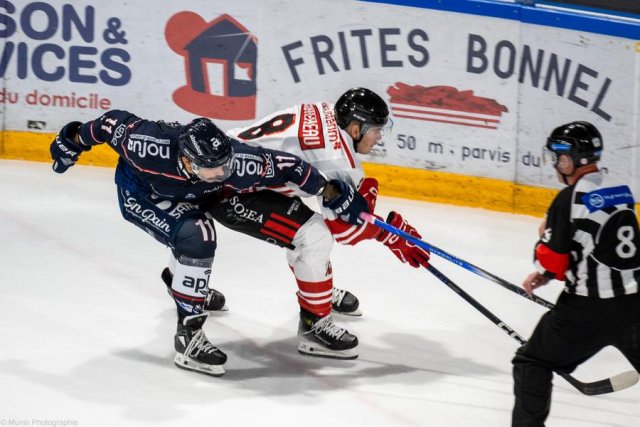 Photo hockey match Angers  - Nice le 20/10/2023