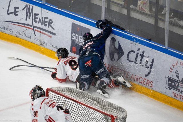 Photo hockey match Angers  - Nice le 20/10/2023