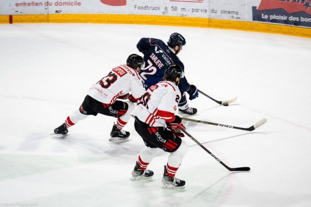 Photo hockey match Angers  - Nice le 20/10/2023