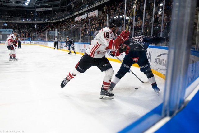 Photo hockey match Angers  - Nice le 20/10/2023
