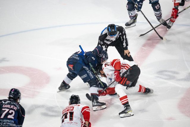 Photo hockey match Angers  - Nice le 20/10/2023