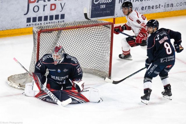 Photo hockey match Angers  - Nice le 20/10/2023