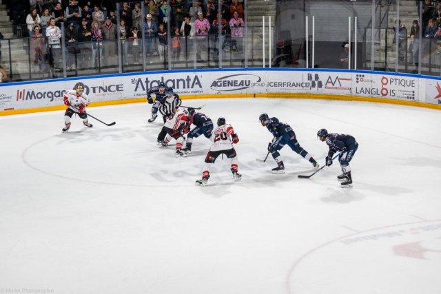 Photo hockey match Angers  - Nice le 20/10/2023