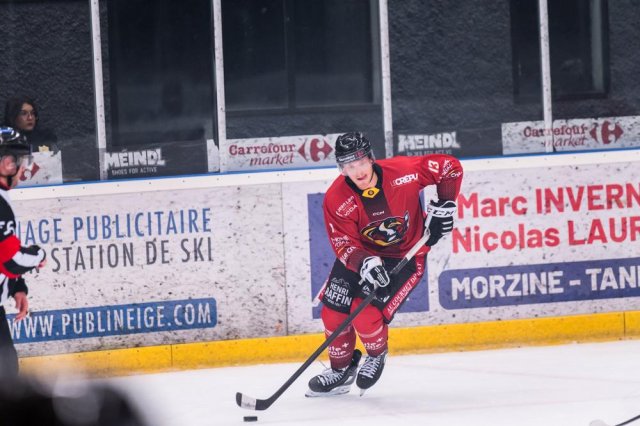 Photo hockey match Morzine-Avoriaz - Dunkerque le 21/10/2023