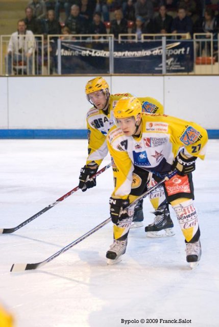 Photo hockey match Angers  - Strasbourg  le 03/10/2009