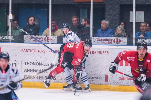 Photo hockey match Morzine-Avoriaz - Dunkerque le 21/10/2023
