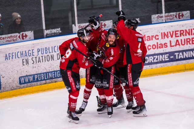 Photo hockey match Morzine-Avoriaz - Dunkerque le 21/10/2023