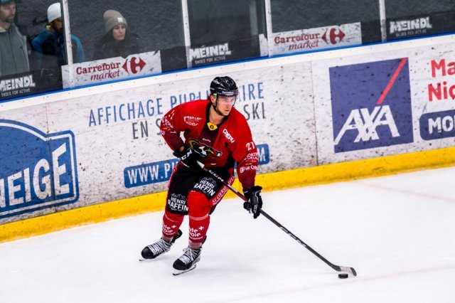 Photo hockey match Morzine-Avoriaz - Dunkerque le 21/10/2023