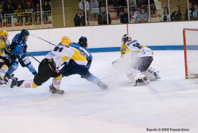 Photo hockey match Angers  - Strasbourg  le 03/10/2009
