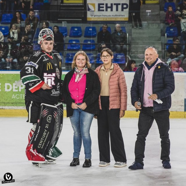 Photo hockey match Tours  - Mont-Blanc le 21/10/2023