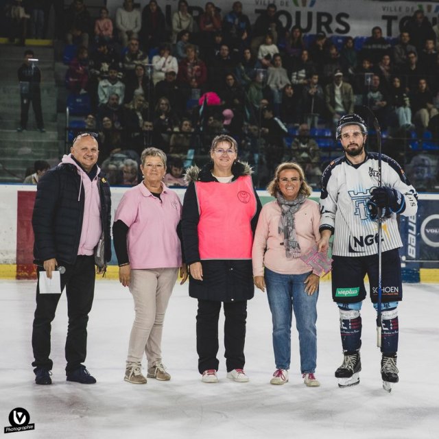 Photo hockey match Tours  - Mont-Blanc le 21/10/2023