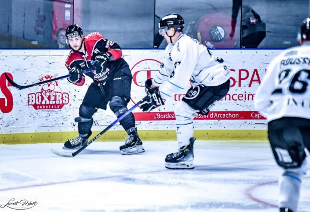 Photo hockey match Bordeaux - Marseille le 22/10/2023
