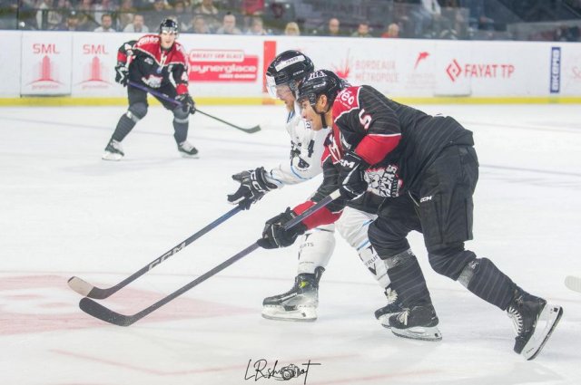 Photo hockey match Bordeaux - Marseille le 22/10/2023
