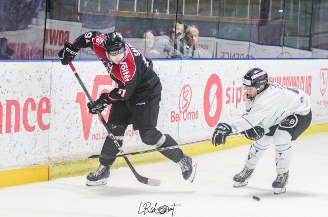 Photo hockey match Bordeaux - Marseille le 22/10/2023