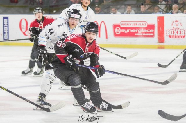 Photo hockey match Bordeaux - Marseille le 22/10/2023