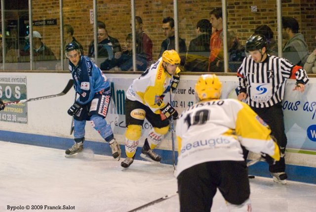 Photo hockey match Angers  - Strasbourg  le 03/10/2009
