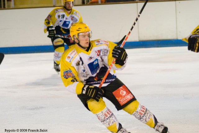 Photo hockey match Angers  - Strasbourg  le 03/10/2009