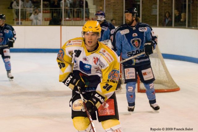 Photo hockey match Angers  - Strasbourg  le 03/10/2009