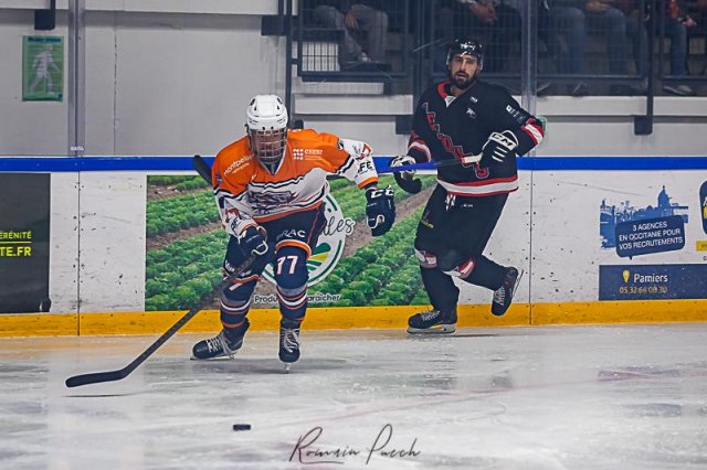 Photo hockey match Toulouse-Blagnac - Montpellier  le 21/10/2023