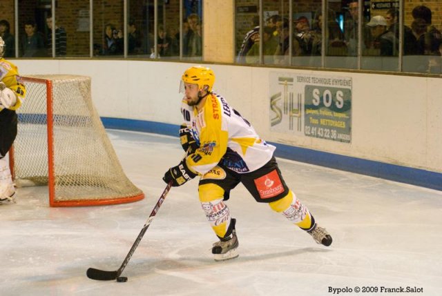 Photo hockey match Angers  - Strasbourg  le 03/10/2009