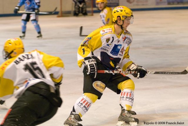 Photo hockey match Angers  - Strasbourg  le 03/10/2009