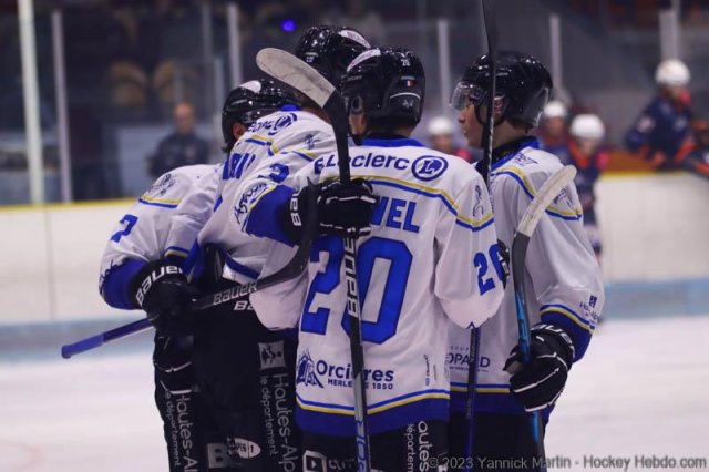 Photo hockey match Clermont-Ferrand - Gap  le 24/10/2023