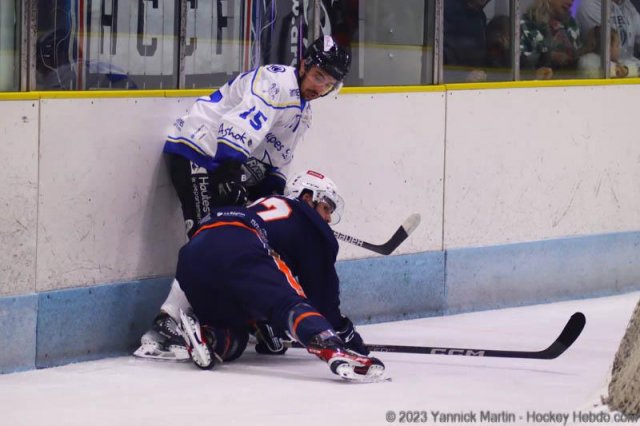 Photo hockey match Clermont-Ferrand - Gap  le 24/10/2023