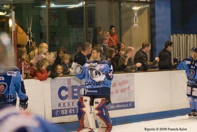 Photo hockey match Angers  - Strasbourg  le 03/10/2009
