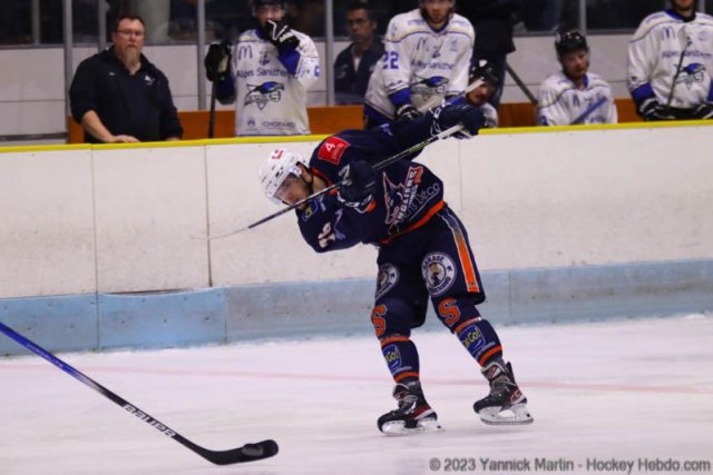 Photo hockey match Clermont-Ferrand - Gap  le 24/10/2023