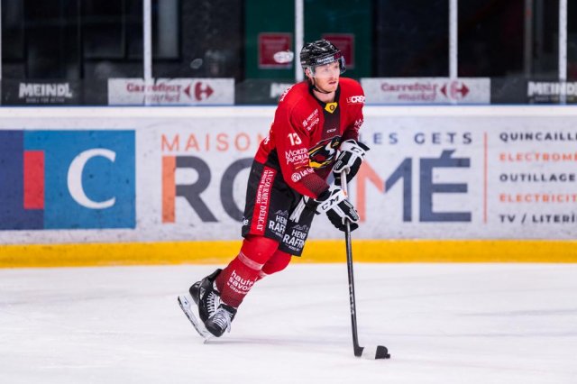 Photo hockey match Morzine-Avoriaz - Chamonix  le 25/10/2023
