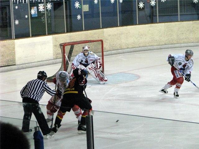 Photo hockey match Besançon - Annecy le 03/10/2009