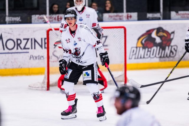 Photo hockey match Morzine-Avoriaz - Chamonix  le 25/10/2023