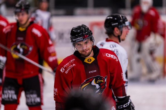 Photo hockey match Morzine-Avoriaz - Chamonix  le 25/10/2023