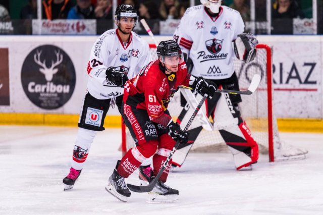Photo hockey match Morzine-Avoriaz - Chamonix  le 25/10/2023